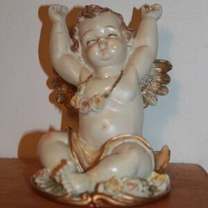 Vintage K's Collection Resin Angel Figurine